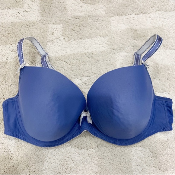 Freya Other - Freya Plunge Underwire Blue bra Sz 36DD